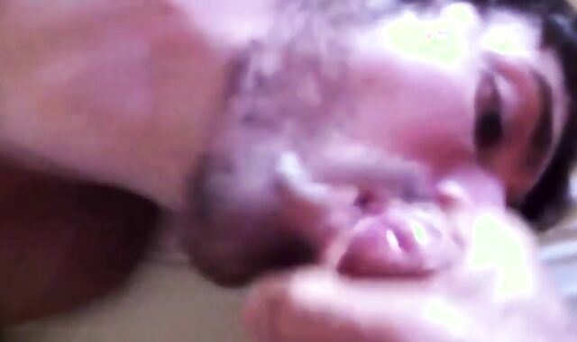 Bukkake Amateur Takes a Facial 2