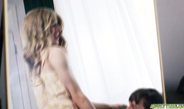 Femboy in Sundress Gets Pounded Hard
