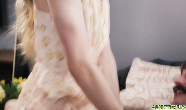 Femboy in Sundress Gets Pounded Hard