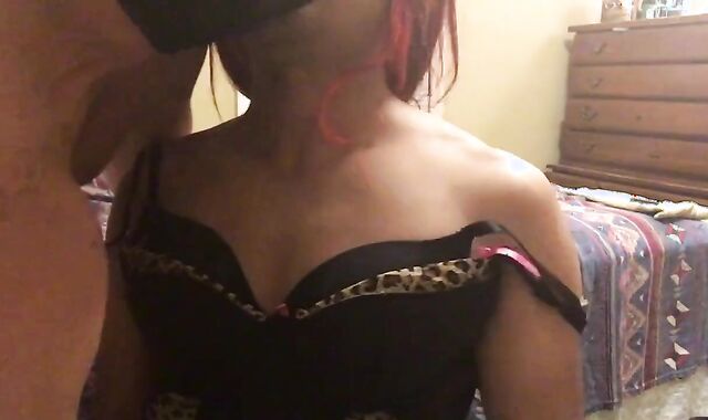 Crossdresser CD Claudia Gets Dominated by White Top