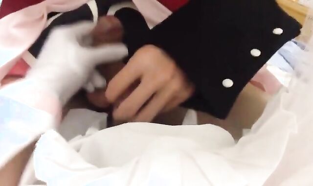 Cosplay Blowjob by Asian Crossdresser 2