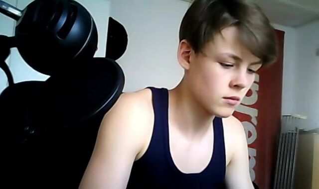 Gay Solo: #76,1 [bw] -- The 2 Hot Boys Jerking Off - Pt1