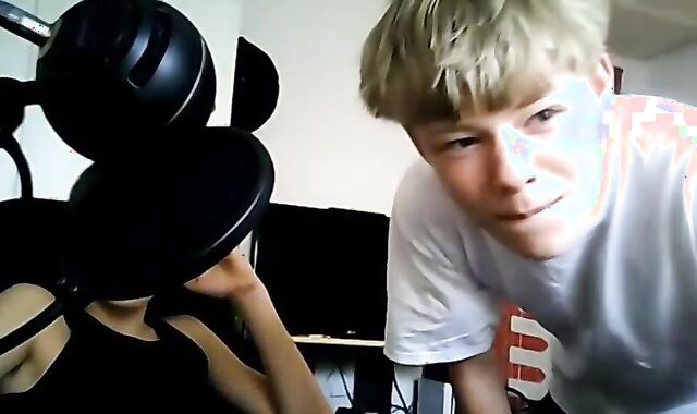 Gay Solo: #76,1 [bw] -- The 2 Hot Boys Jerking Off - Pt1