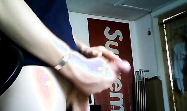 Gay Solo: #76,1 [bw] -- The 2 Hot Boys Jerking Off - Pt1
