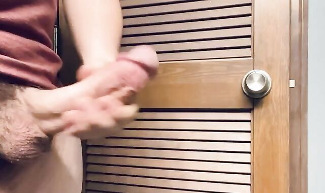 Gay Solo: Fat Cock Cum