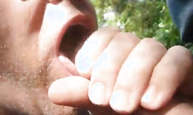Outdoor Gay Fun with Amateur Couple 2