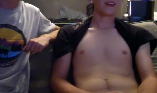 Gay Oral: First time blowjob try and kissing