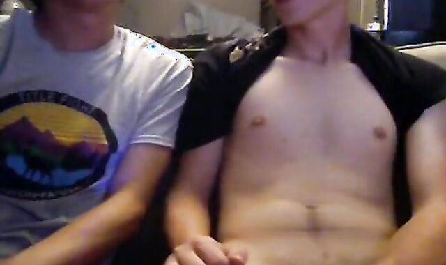 Gay Oral: First time blowjob try and kissing