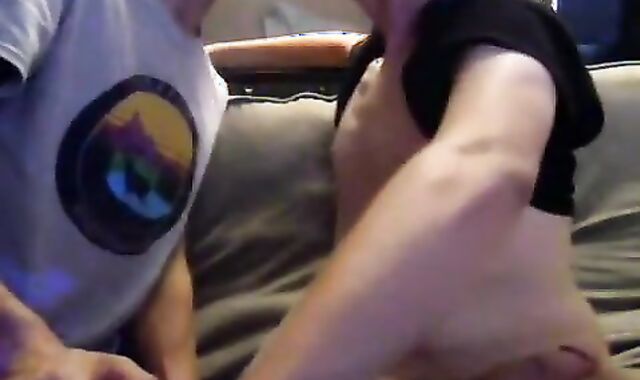 Gay Oral: First time blowjob try and kissing