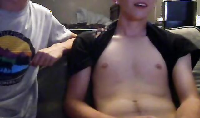 Gay Oral: First time blowjob try and kissing