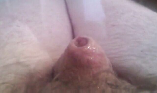 Stroking My Tiny Dick with a Monkey Spanker!