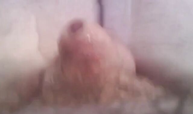 Stroking My Tiny Dick with a Monkey Spanker!