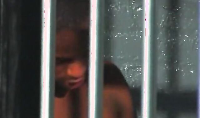 Pallid White Dude Ass Fucked In Prison By Two Black Thugs