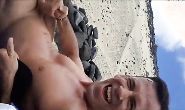 Spanish Beach Masturbation 2