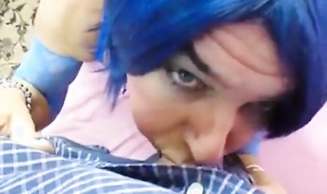 Crossdresser Deepthroats a Big Cock 2