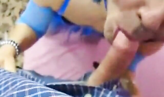 Crossdresser Deepthroats a Big Cock 2