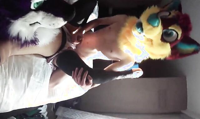 Revy and Blaise's Interracial Bareback Amateur Video