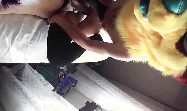 Revy and Blaise's Interracial Bareback Amateur Video