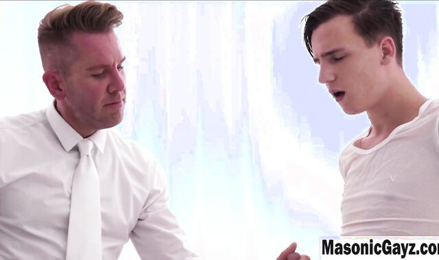 Anal interview with this new Twink applicant
