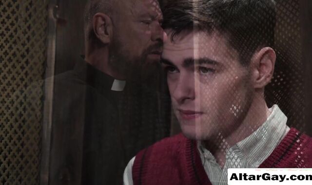 Confessing my sins to this horny priest