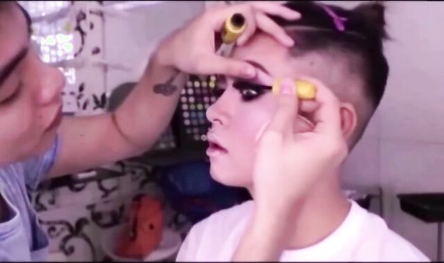 Asian Princess: Emo Crossdresser's Vintage Webcam Show