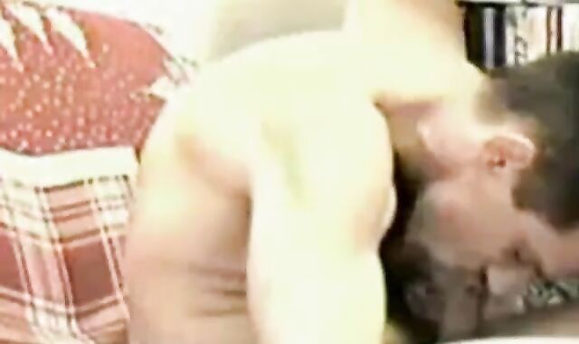Daddy Bear Gets a Blowjob from His Amateur Cub