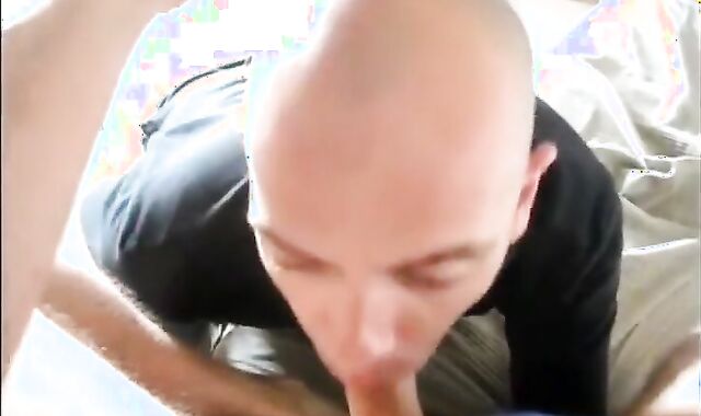 Big Cock Blowjob and Cum Swallowing