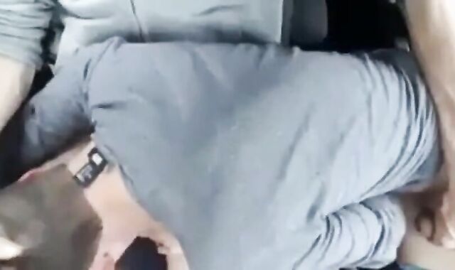 Big Cock Blowjob in the Car at a Public Park 5