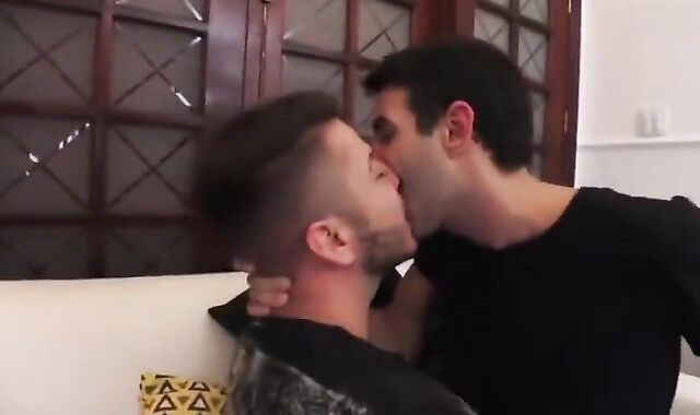 Brazilians Guys Deep Tongue Kissing Tongue Sucking