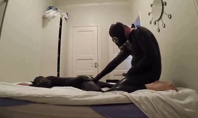 Kinky Latex Twink BDSM Fun