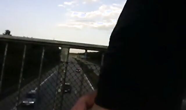Outdoor Handjob for a Big-Cocked Hunk 2