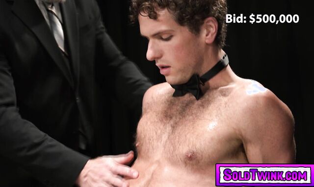New slave boy Bunker Payne oiled up and groomed