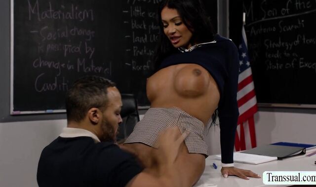Blowjob for a higher grade is not bad