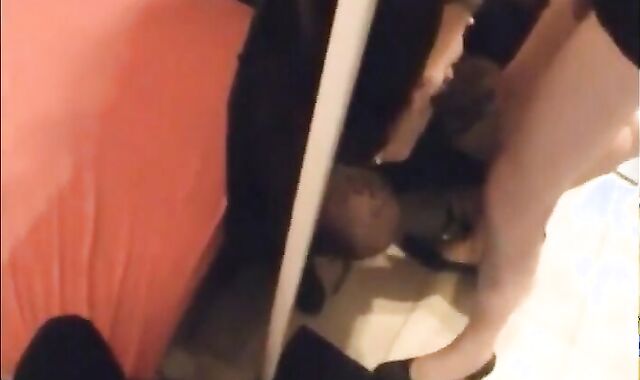 Crossdressers Suck and Swap Big Cocks