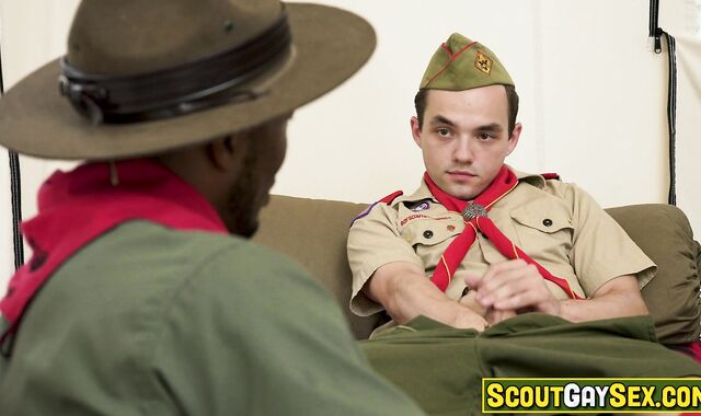 Scout boy fucked by AFRICAN ANACONDA COCK!