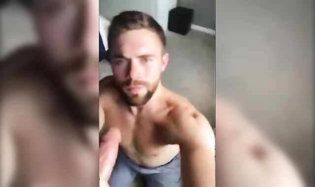 Sucking a Thick Cock - Amateur Hunk Blowjob 4