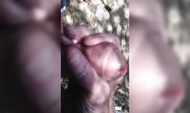 Old Men Wank Young Cock Outdoors 3