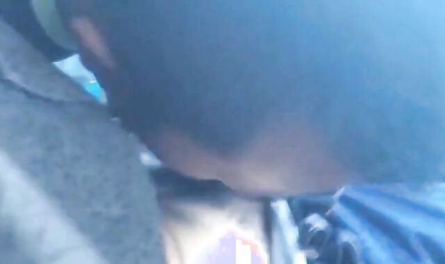 Twink Sucks Big Cock in a Car