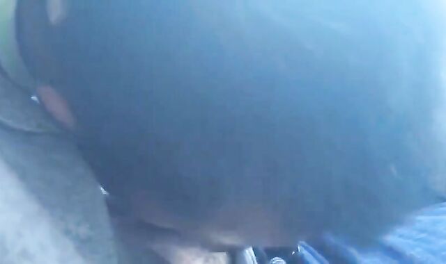 Twink Sucks Big Cock in a Car