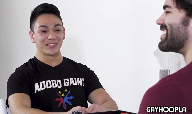 Uncircumcised European thick spear Strikes Up Latino chap coochie!