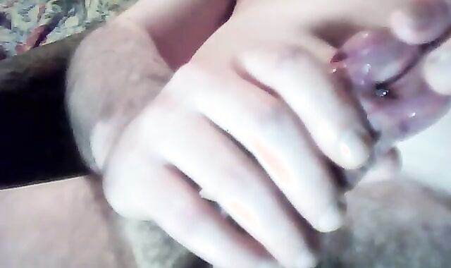 Split knob Masturbating On web cam