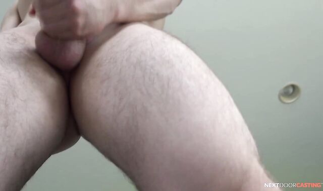 NextDoorCasting: Fap Greyson fapping at auditions