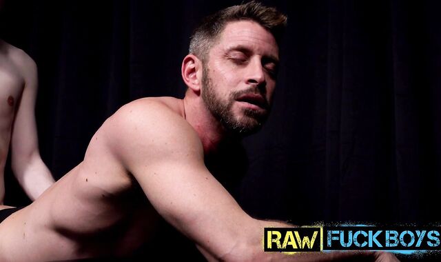 RawFuckBoys - Ethan Tate porked by ginormous knob Johnny Ford