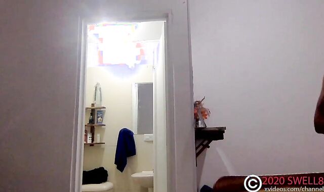 Young Thin Street Vendor With meaty jock Ejaculates With Me Whilst Witnessing Porno