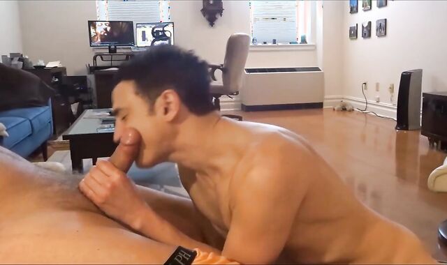 Wordy devouring & Worshiping A hefty pecker With Facefucking, Gargling And enjoy splooge Drinking