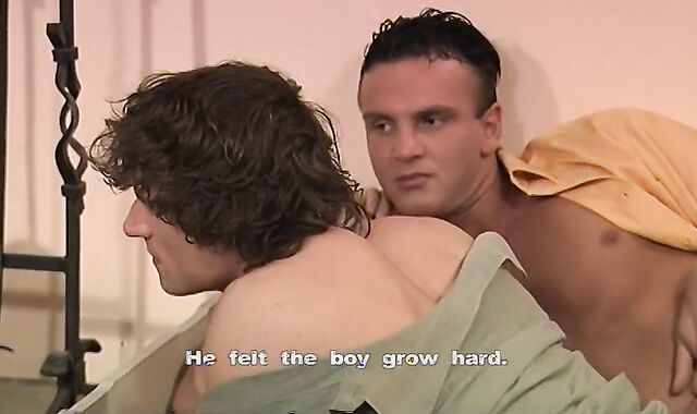 Sebastian's Cock-squeezing Fuck hole Takes on 2 Uncircumcised Pricks