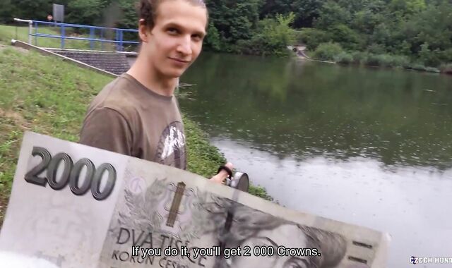 CzechHunter - Highly slender euro queer enjoys hj