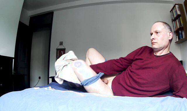 Kudoslong Striping And fapping His trimmed Uncircumcised man rod