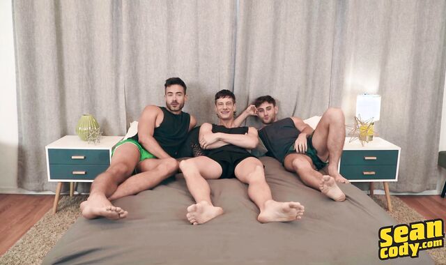 3 way Joy in Utter Wag at Sean Cody