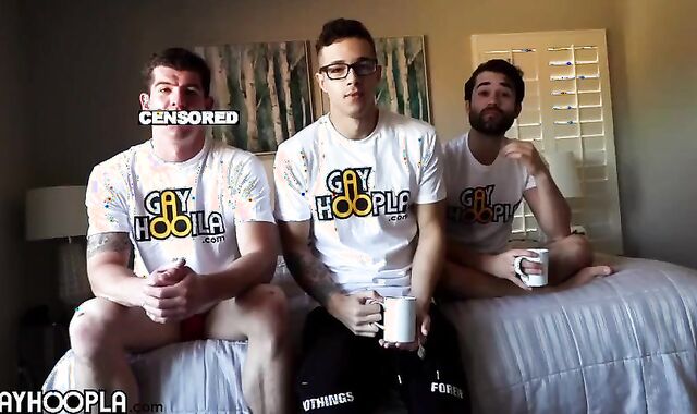 immense ramrod Actor Jayden Has A mischievous Morning 3 way